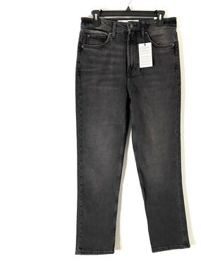Bootlegger Ava Stovepipe High Rise Black Jeans Comfort Stretch NWT